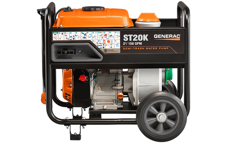 Generac 2" Semi-Trash Water Pump Generac 2" Semi-Trash Water Pump