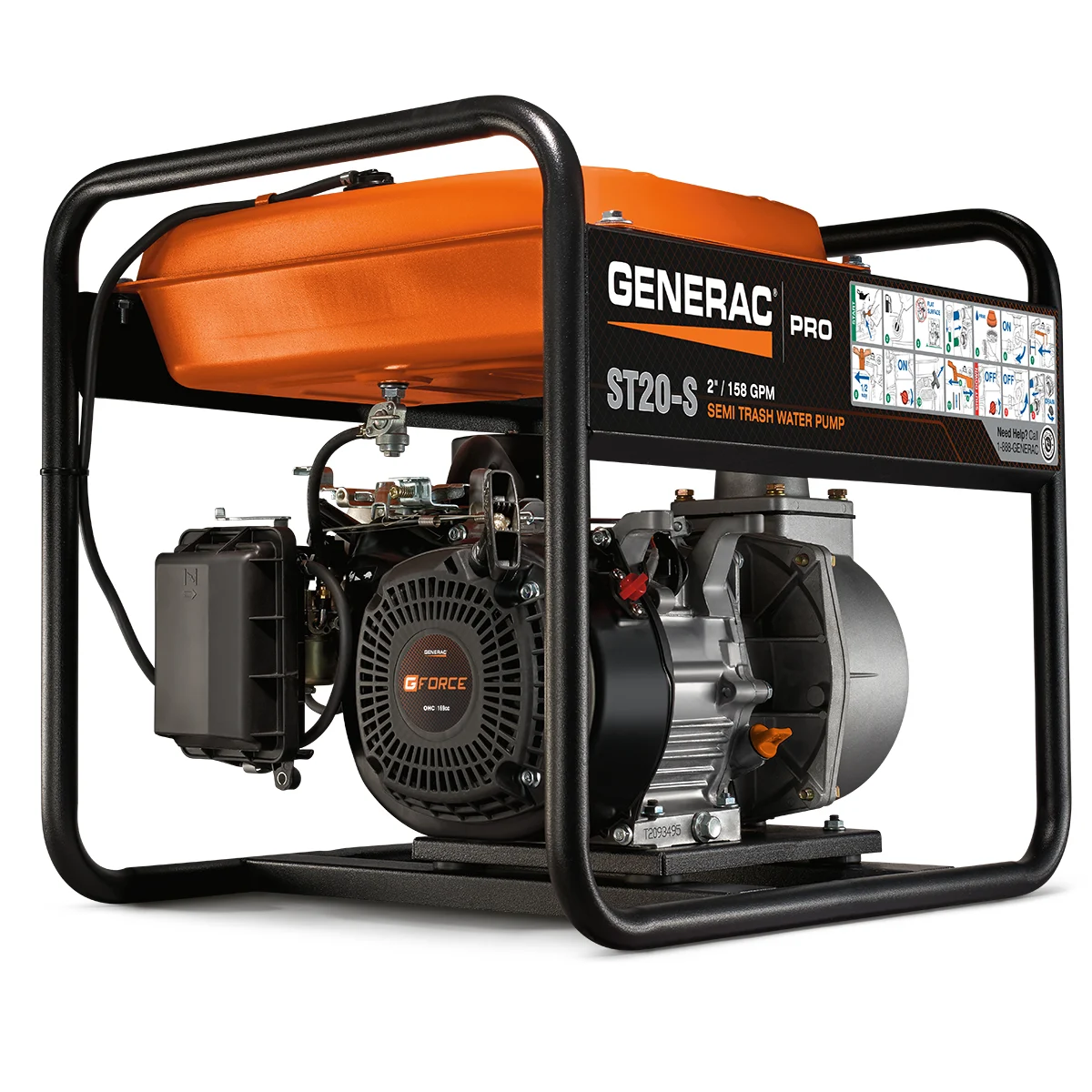 Generac 2" Semi-Trash Pump Generac 2" Semi-Trash Pump