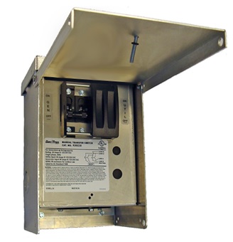 Generac 30-Amp 1-2 Circuit | Manual Transfer Switch Generac 30-Amp 1-2 Circuit | Manual Transfer Switch