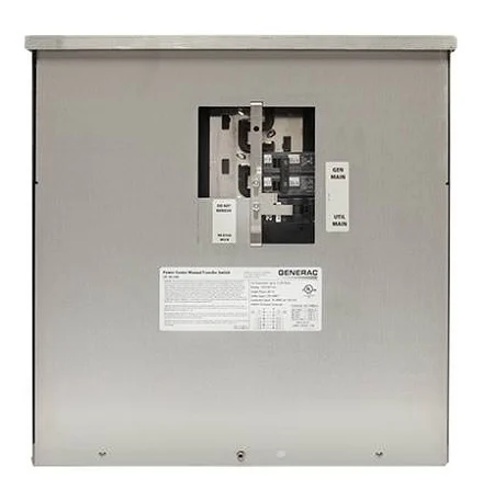 Generac Whole Panel 200A Utility/50A Manual Transfer Switch Generac Whole Panel 200A Utility/50A Manual Transfer Switch